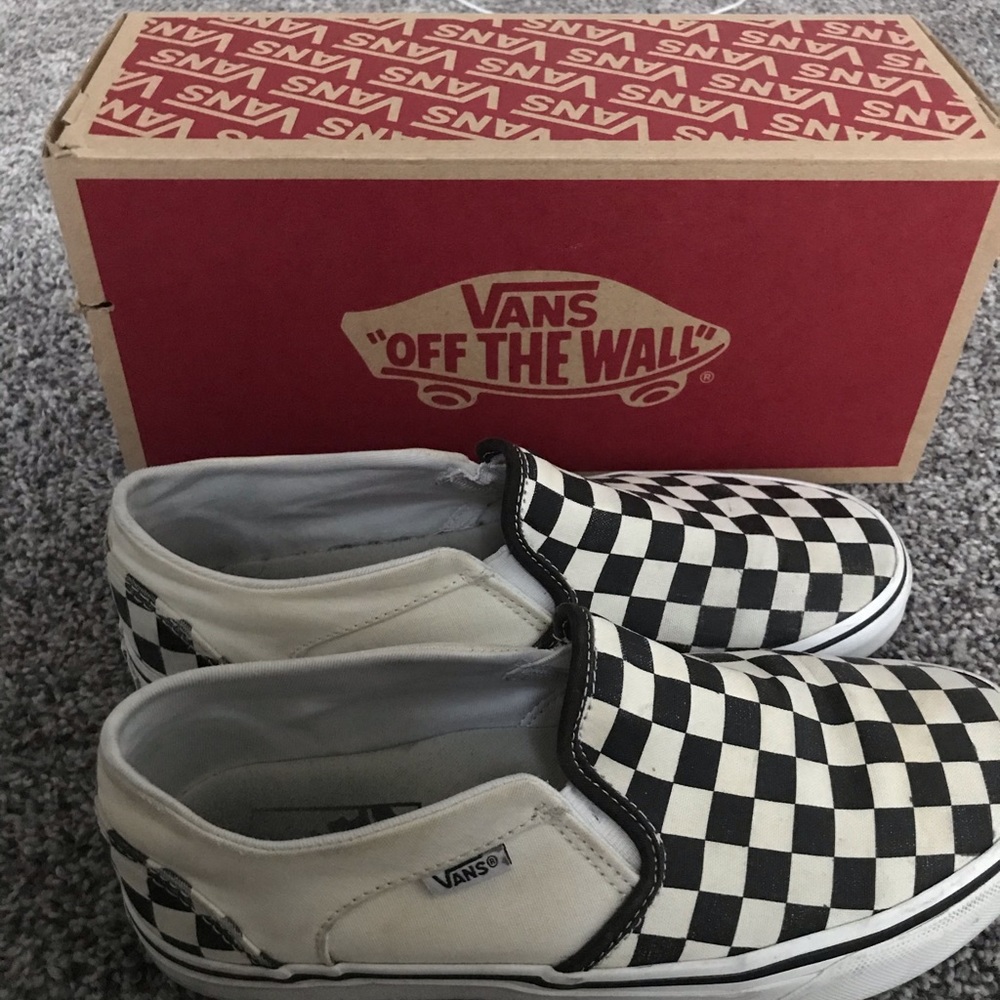 Checkered vans